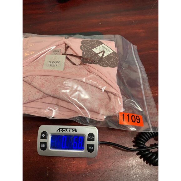 Knox Rose Womans XL Blouse PInk Cap Sleeve - Picture 8 of 8